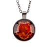 Vintage Harry Potter Gryffindor Schools Badge Pendant Locket Decor Necklace