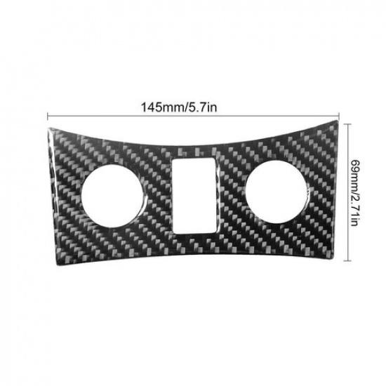 Carbon Fiber Below Transmission Console Type A Cover Trim For Infiniti G37 10-13