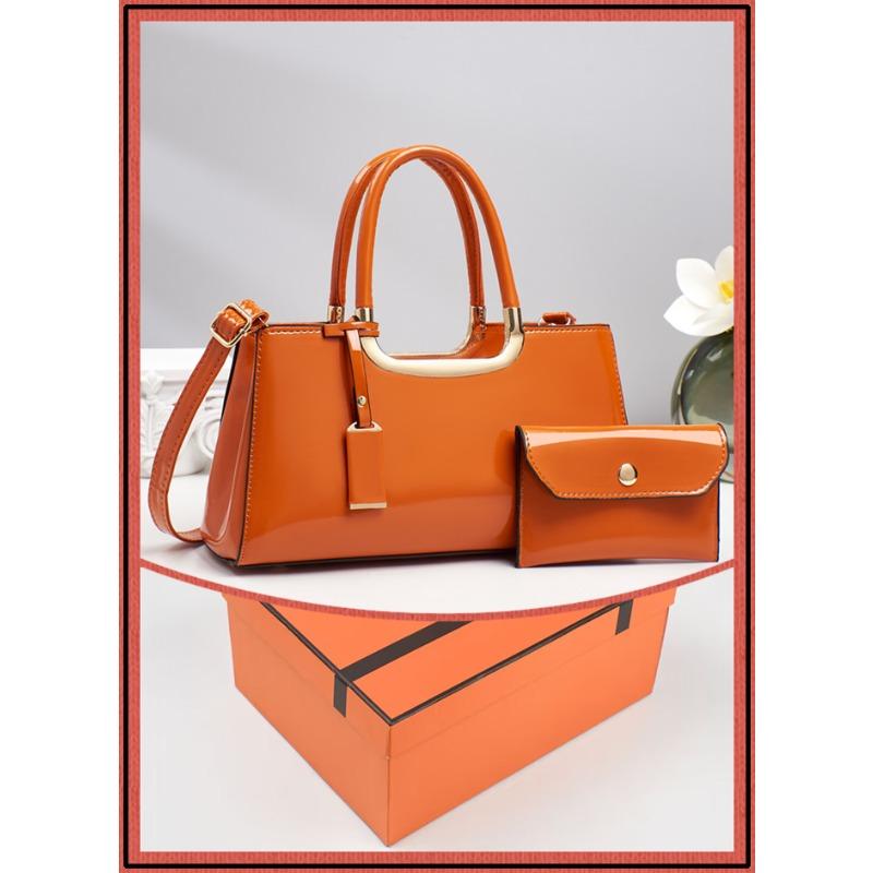 Bolso de mujer nuevo, simple y de moda, de charol brillante, bolso bandolera de novia, bolso de mano, bolso de cena para mujer