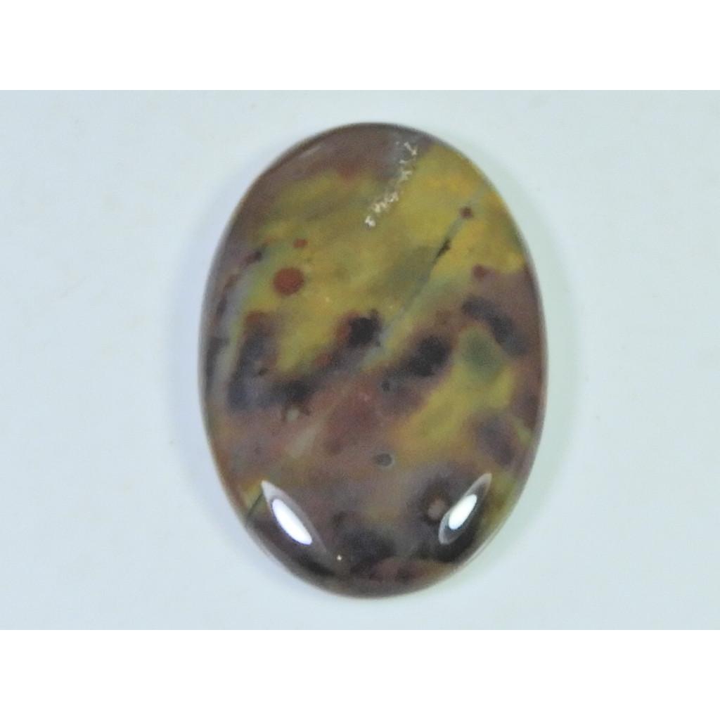 30X45X06MM Natural Bloodstone Oval Cabochon Loose Gemstone 76Cts. B-349