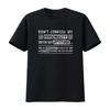 Don T Confuse My Personality With Attitude Funny Sarcasm Womens Shirt Black Vintage Washed Slightly Graphic Streetwear Stylish