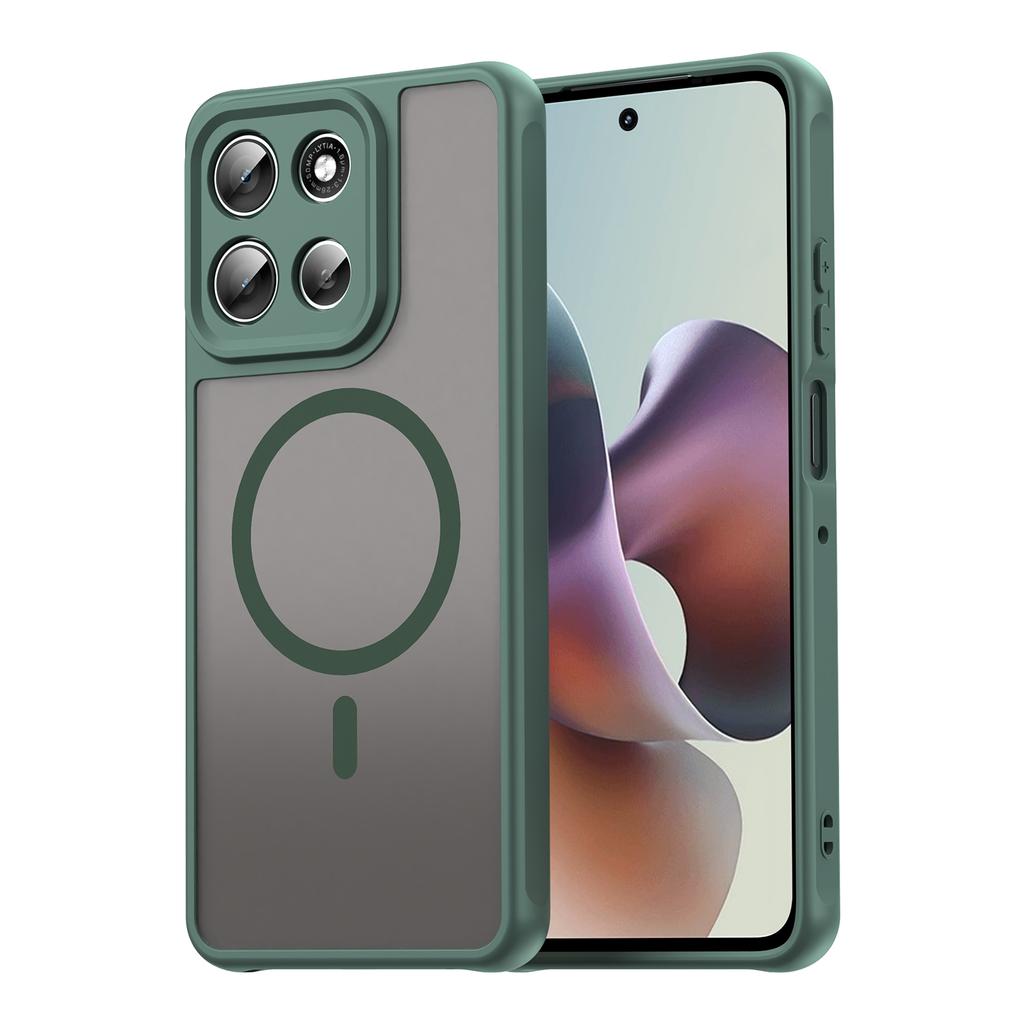 Motorola Moto G56/G66Y/G66J Magsafe Phone Case,Magnetic Shockproof Magsafe Phone Case,Bumper Hybrid Cover for Motorola Moto G56/G66Y/G66J