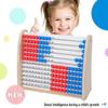 Large Montessori Abacus: Math Enlightenment Tool for Early Education and Number Sense Development In Kindergarten.