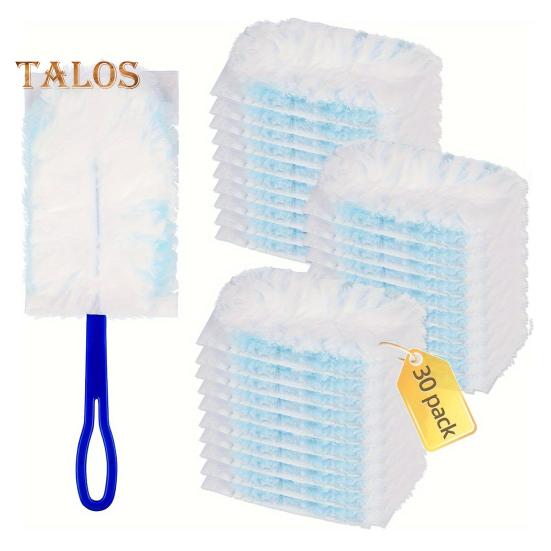 1 Set Expandable Duster Starter Kit 180/360 Duster Kit Handle Washable Mini Cleaning Duster Head Set Ceiling Fan Dust Remover