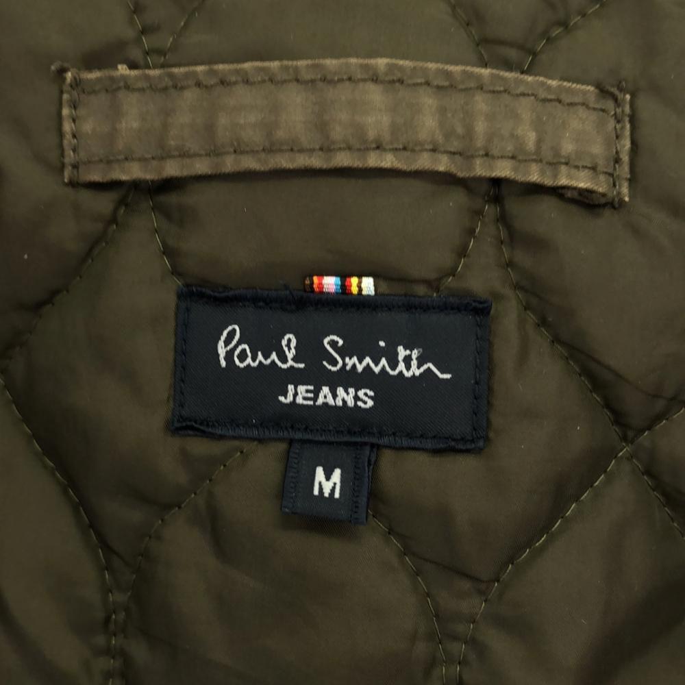 Paul Smith JEANS Hooded Batting Jacket M Khaki Men's Used