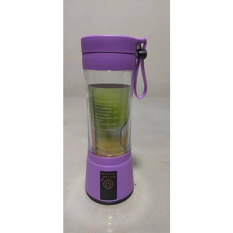 

Маленький портативный мини-перезаряжаемый стакан для сока, многофункциональная соковыжималка, бытовой электрический стакан для приготовления сока, 6 ножей, оригинальная машина для приготовления сока фиолетовый