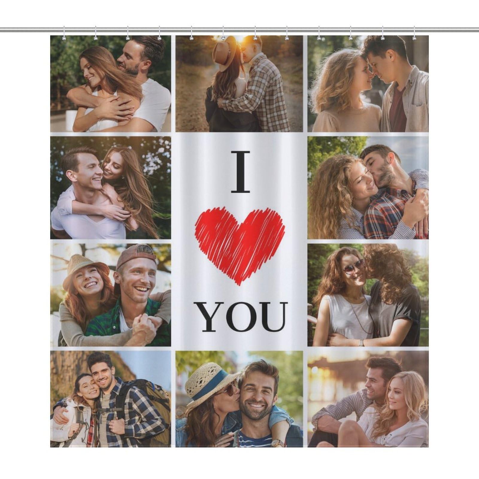 

Custom Shower Curtain For Bathroom Shower Curtain With Picture Text Bath Curtain Bathroom Decoration W60H190(CM)-1 Pcs