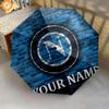 1 PC Automatic Folding Umbrella - SSC Napoli Custom Name Pattern, Portable & Foldable Design with 8 Ribs, Christmas Birthday Gifts