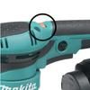 Makita Random Orbit Paper Size BO5041 Sander, 125mm,