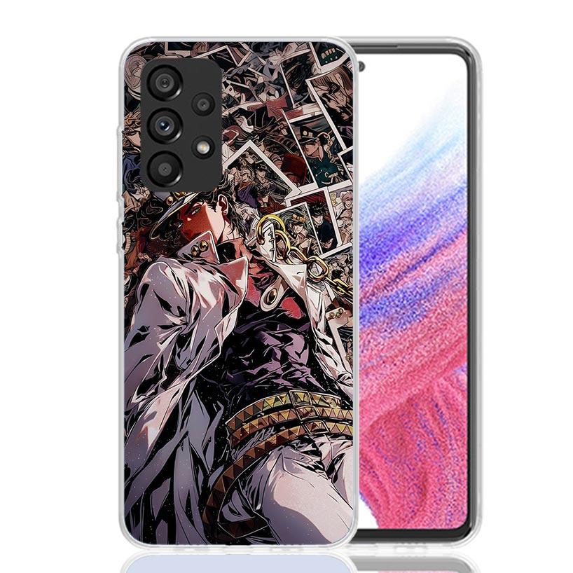 JoJo's Bizarre Adventure Kujo Jotaro Phone Case For Samsung Galaxy A17 A16 A14 A15 A13 A57 A56 A54 A55 A53 A37 A36 A34 A35 A33 A