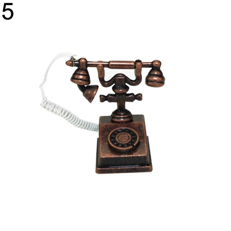 Akcesoria do dekoracji miniaturowych domków dla lalek miniaturowych retro