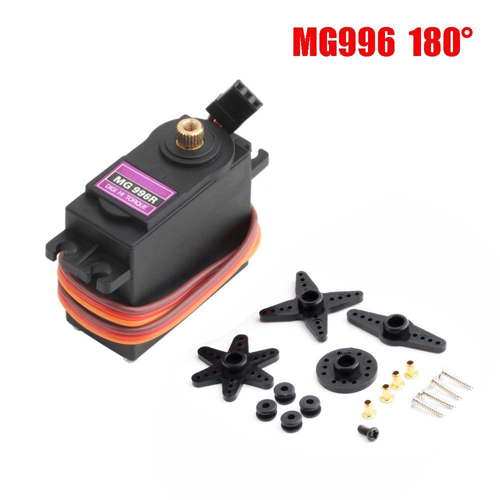 

Futaba JR car RC model Helicopter boat Metal Gear Digital Servo Torque converter MG995 MG996R Servo MG996 180°