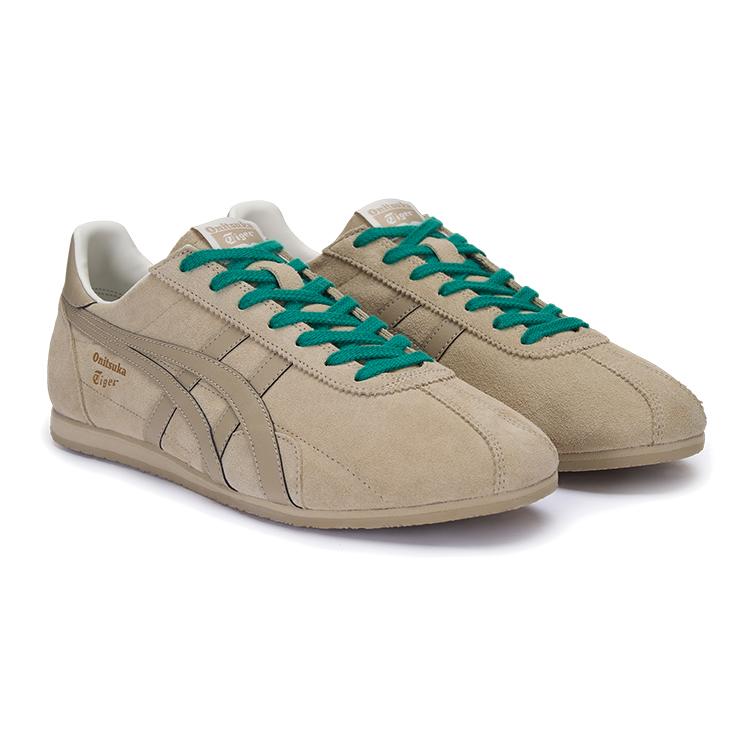Onitsuka Tiger Runspark Comfortable Versatile Non-Slip Durable Low-Top Casual Shoes Unisex sneaker Sand 1183C338-200