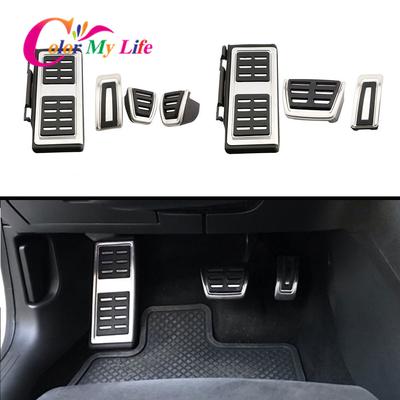 Car Pedals Rest Gas Brake Clutch Pedal Cover for Volkswagen VW Passat Alltrack R-Line Rline Sedan Hatchback   