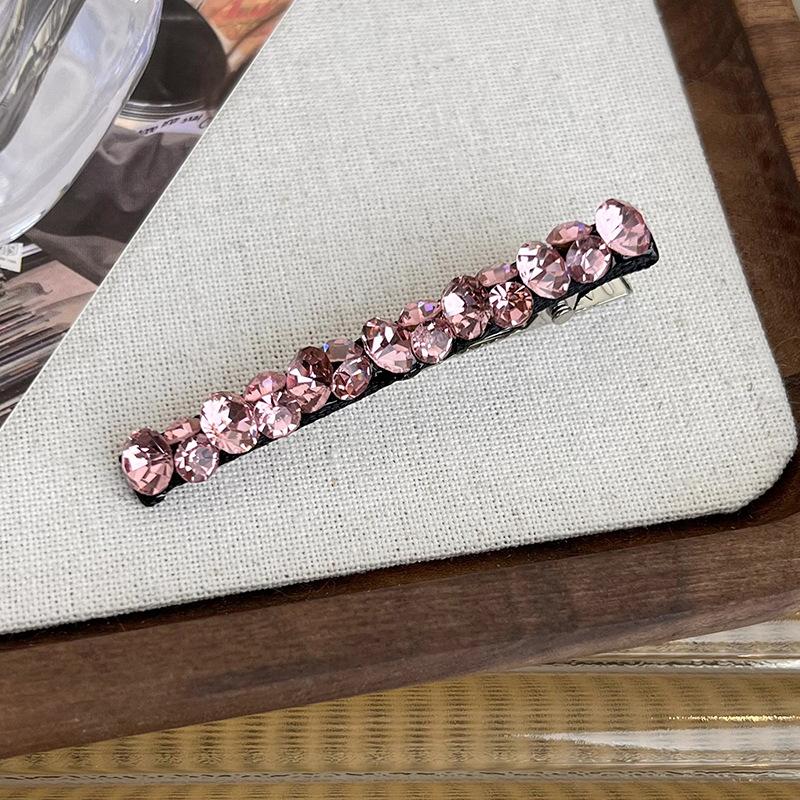 UXSL Super Flash Colorful Rhinestone Hair Clips For Women Girls Sweet Side Hairpin Beautiful  Barrettes Fashion Hair Accessories
