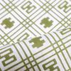 Somen Anbo Tenugui Towel - Kiro Koshi (Yellow-Green Seaweed Tea on White) - 100% Cotton Tokka - Made in Japan - 35cm x 100cm - Edo Period Fashion