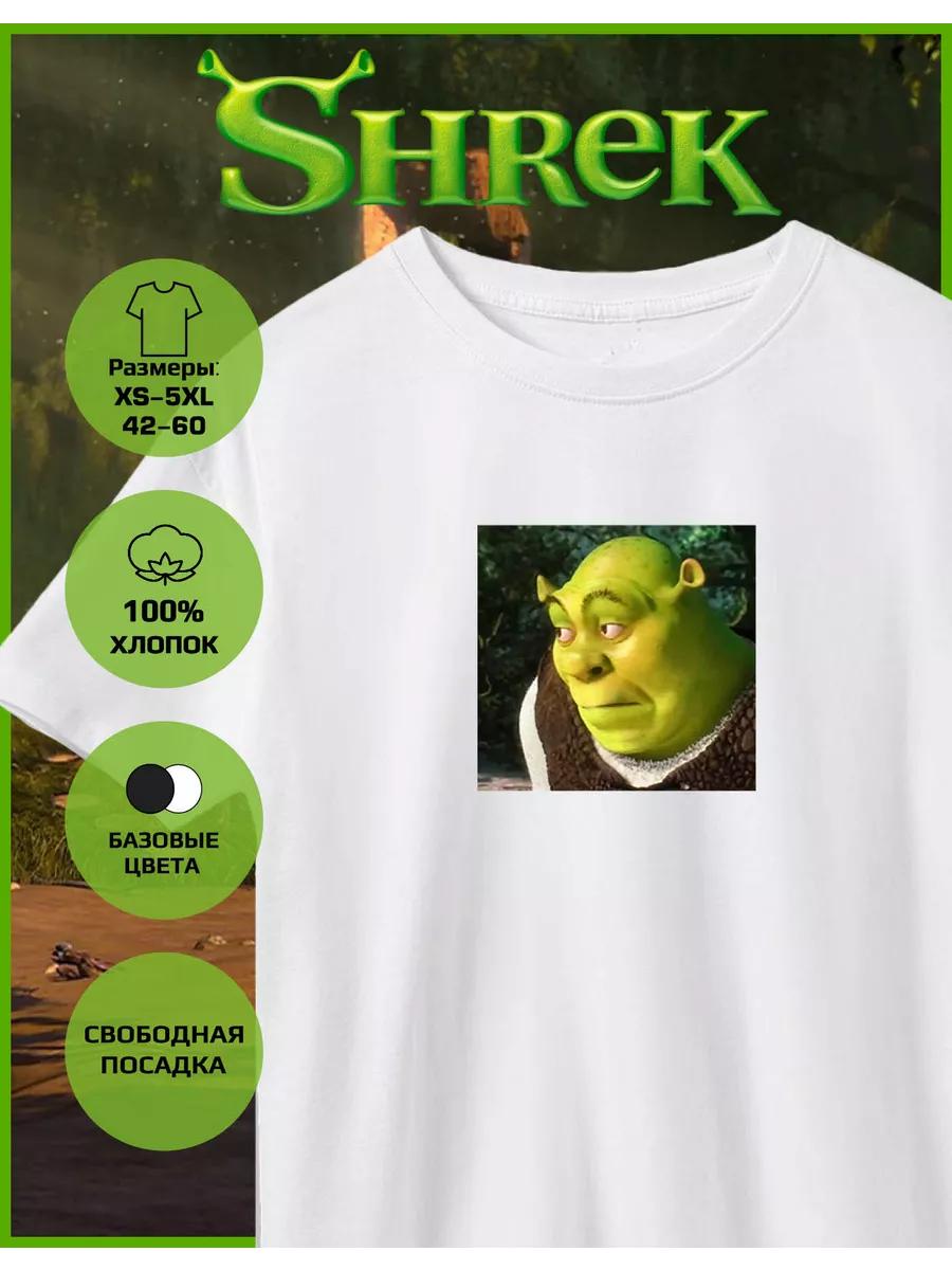 T-shirt with Shrek print 3XL