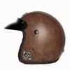 Retro Half Face 3/4 Helmet Motorcycle Helmet DOT Certified Lightweight Four Seasons Crown Prince Male and Female Cycling Cruise