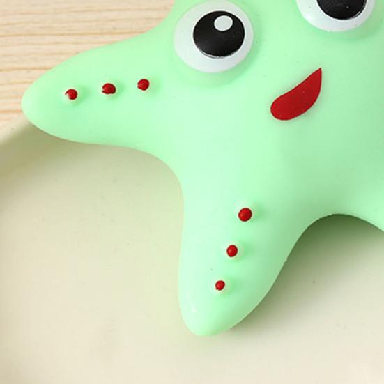 Stress Relief Cartoon Starfish Toy Decompression Star Shape Stress Ball Anti-anxiety Flour Filling