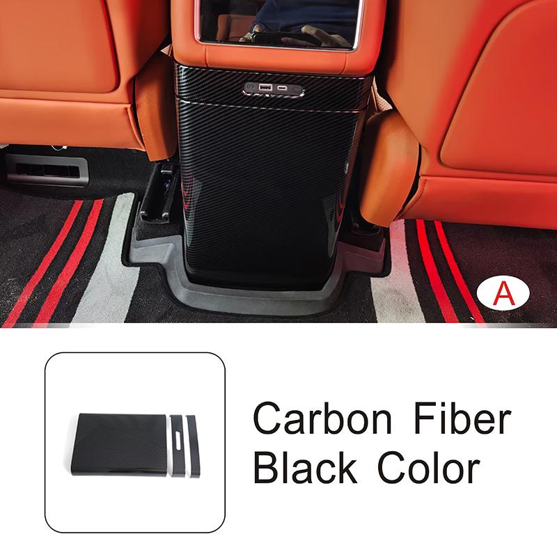 

Car Styling Rear Air Conditioner Outlet Panel Decoration Cover Trim For BYD Tang 2025 Carbon Fiber Color Interior Accessories A 3 pieces