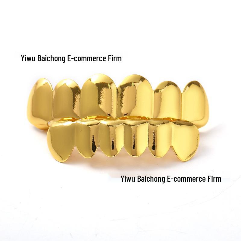 Vergulde Hip-Hop Tanden Grillz voor Mannen en Vrouwen
