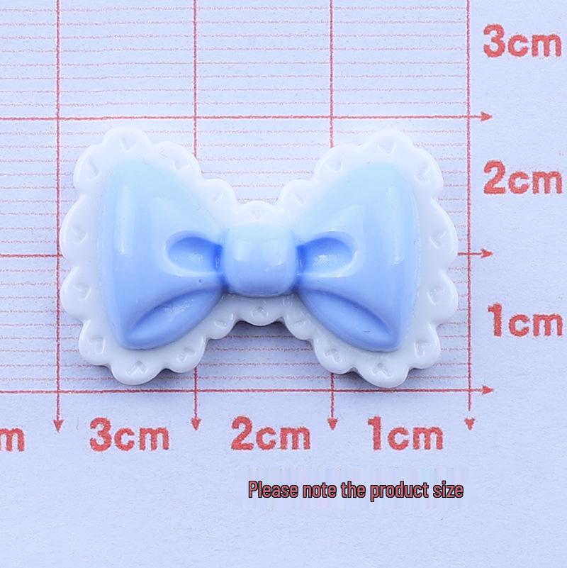 White Bow Resin Accessory DIY Kit
