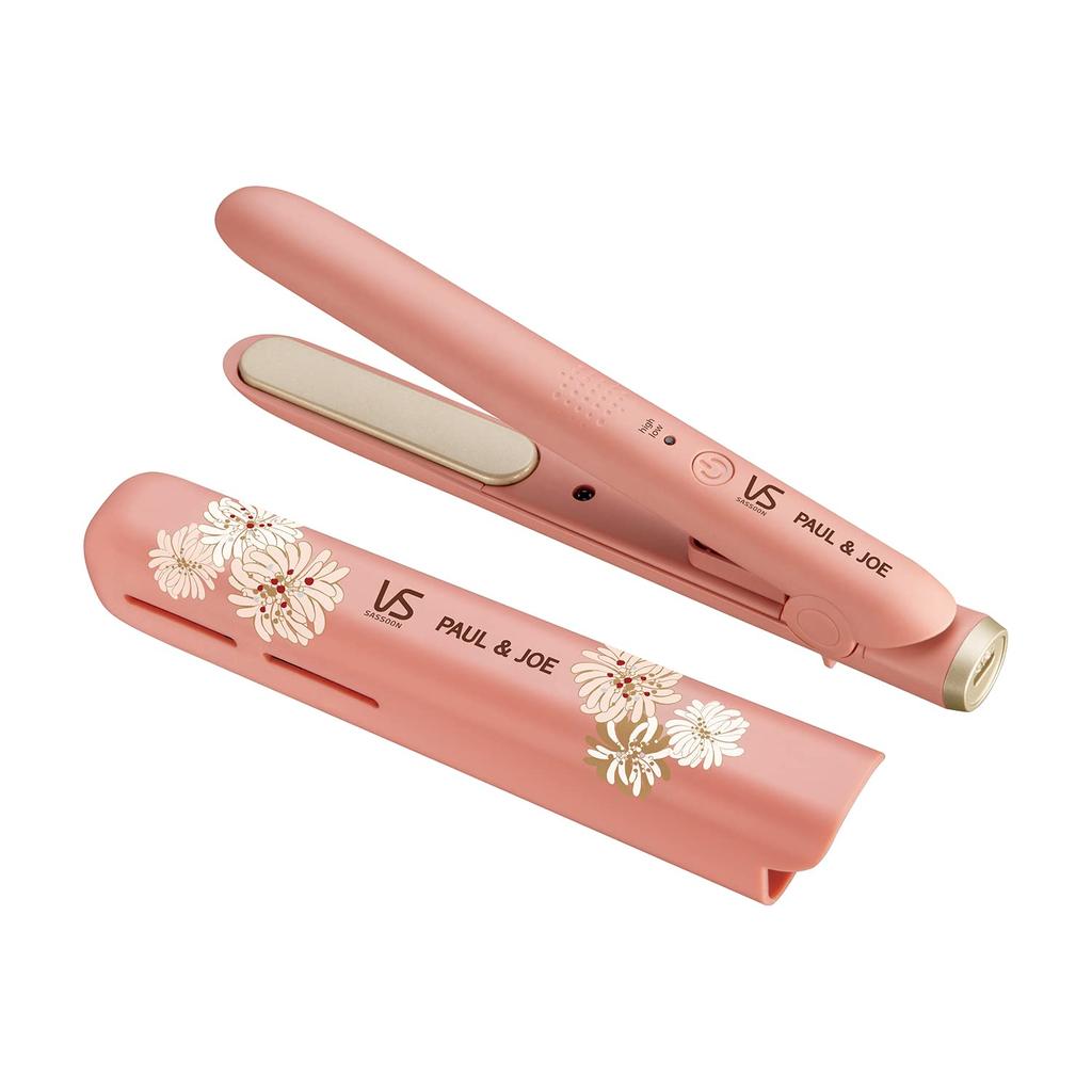 Vidal Sassoon Mobiler Paul Joe Kollaborations-Haar-USB-Internationaler Zwei-Temperaturen-Beutel-Glätter, & Eisen, Strombetrieben, Kompatibel, Einstellungen,