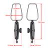 Universal Enduro Supermoto Mirror Kit 8mm 10mm For Adventure Motorcylce Offroad