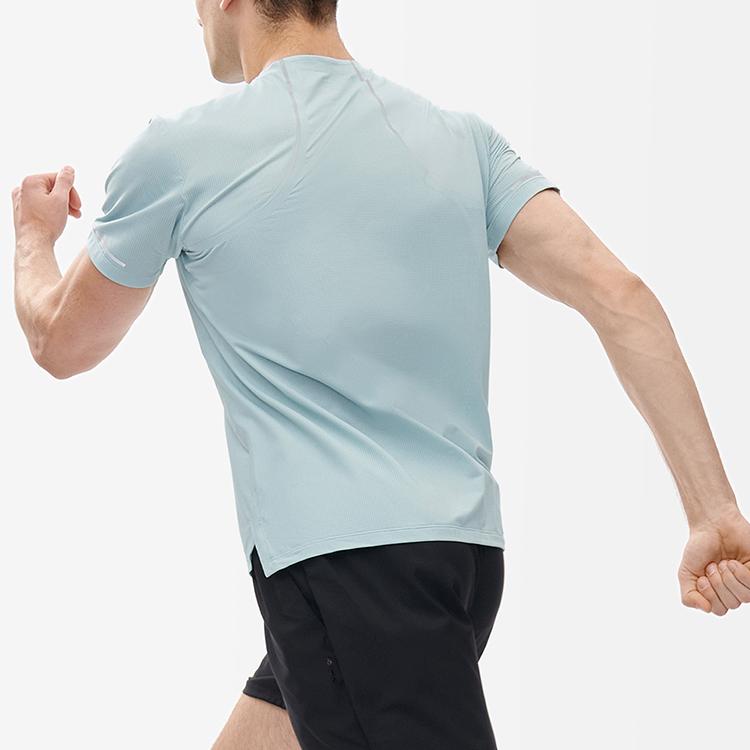 New FILA Athletics T-Shirt Men's Sky Eau Blue A11M222102F-LB