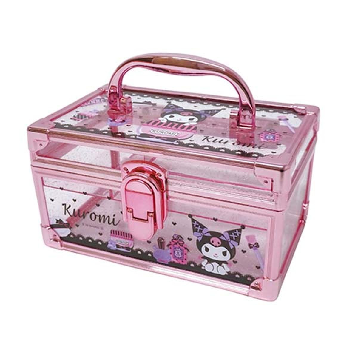 K Company Kuromi Vanity Case CVC5-KU H90×W165×D104mm