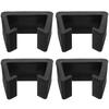 4 Pcs Sectional Sofa Clips Patio Furniture Sturdy Chair Fastener Wicker Outside