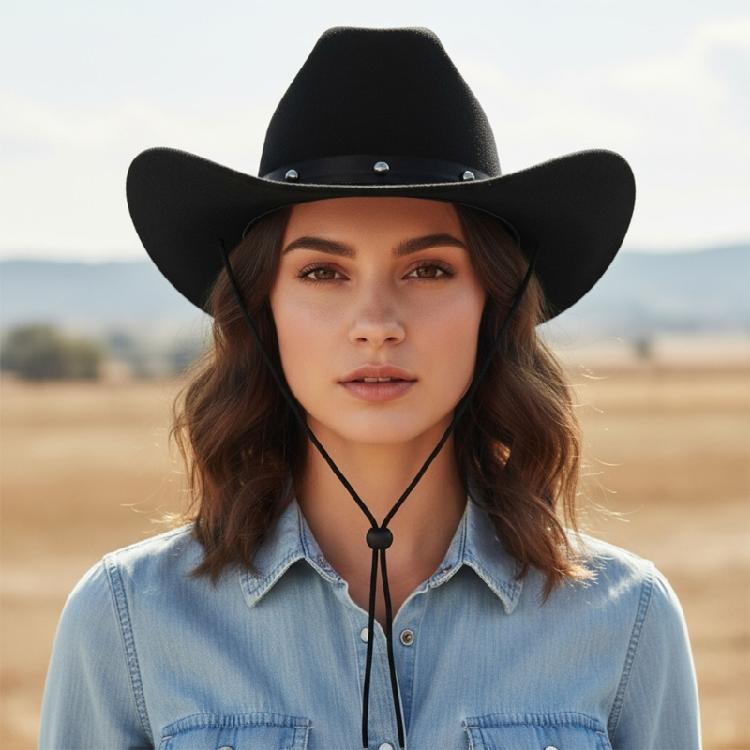 Popular Fedoras Hat Adjustable Band Western Hat For Concerts Parties And Everyday Use Women Men Unisex Party Headwear