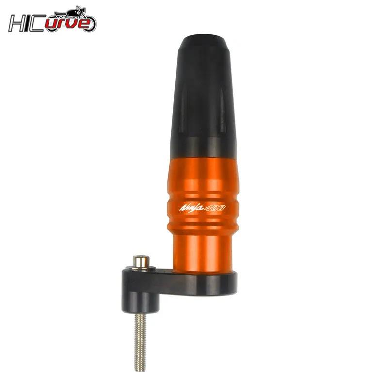 For 400 2018-2023 Motorcycle CNC Crash Pads Exhaust Sliders Crash Protector