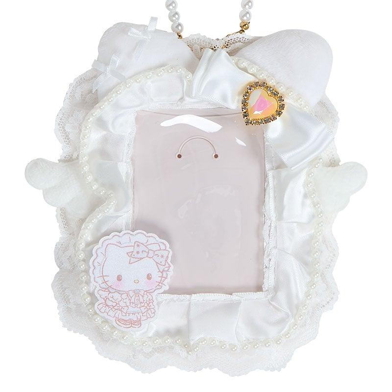 Sanrio Enjoy Idol Pure White Angel Trading Card Holder Hello Kitty Japan NEW