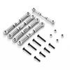 5pcs Aluminum Alloy 1/10 Steering Link Rod Set For XTE XBE RC Car Part RC Car Accessories Replacement Parts