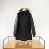 Big Goose Macmillan Winter Hooded Fur Collar Medium and Long Down Jacket Women's Parker Coat Warm Jacket