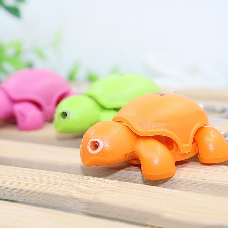 Desene Animate Creativ Animal Mic Lumini LED Strălucire Sunet Broască Țestoasă Breloc Agățat Pandantiv Decor