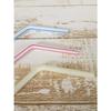 Yamato Bussan Straws, White, Pink, and Blue, 21cm, Bendable Colored Straws, No Bag (N), Commercial Use, 500 Straws