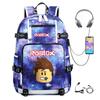 Hot Selling Game-Themed Outdoor Travel Bag Large Capacity with USB Hiking Backpack