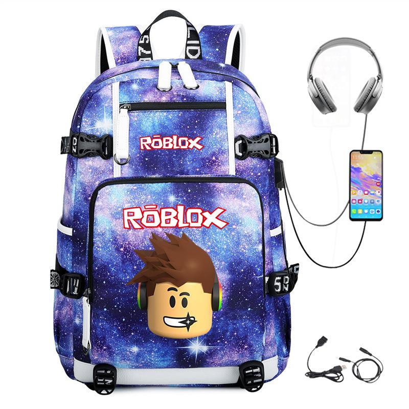 Hot Selling Game-Themed Outdoor Travel Bag Large Capacity with USB Hiking Backpack