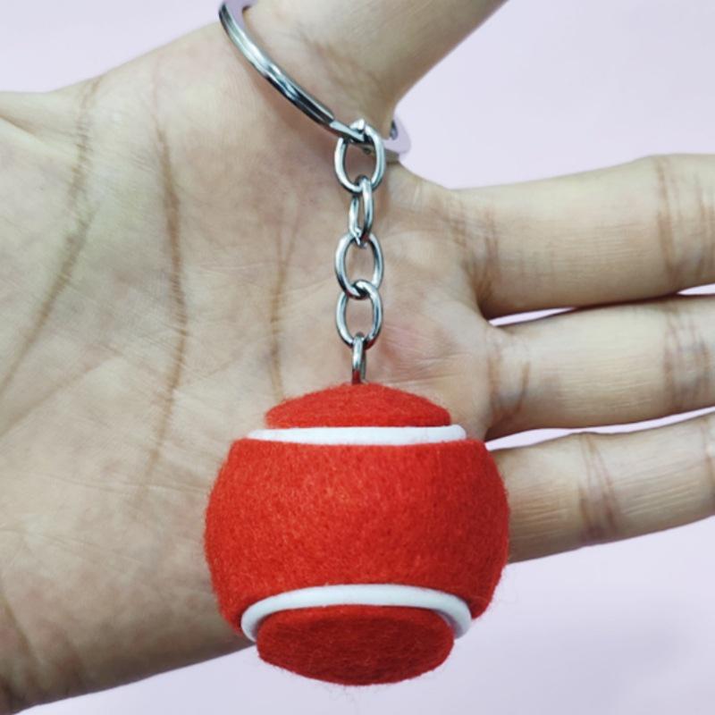 3.8cm Tennis Keychain Charms: Sports Gifts & Accessories