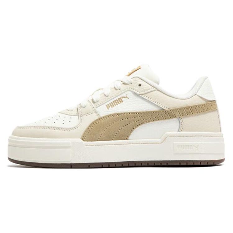 Puma Ca Pro Low Top Sneakers Unisex Sneakers White Brown 393490-07