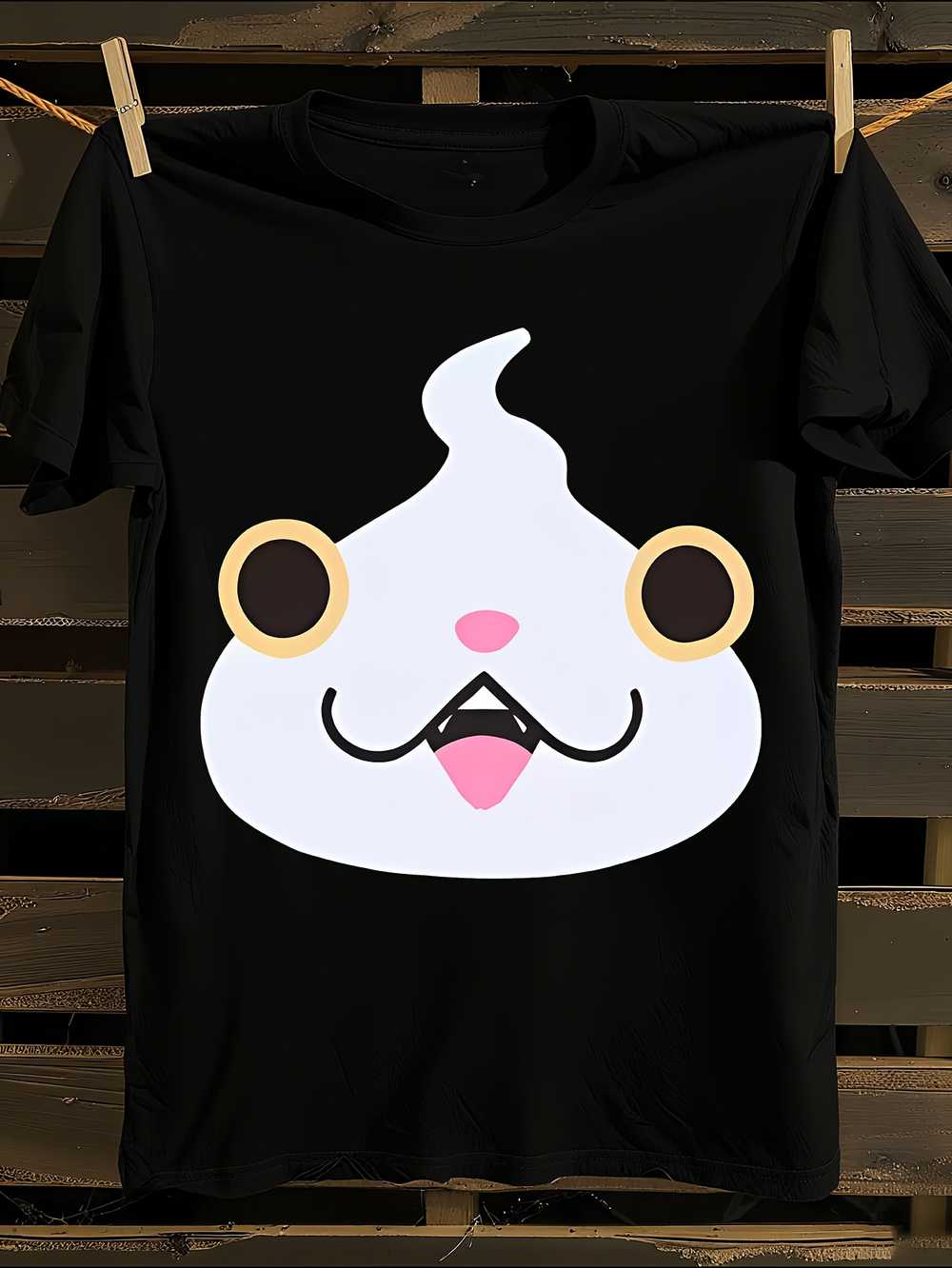 s Authentic Yo Kai Watch Jibanyan Anime T-Shirt XXXXL