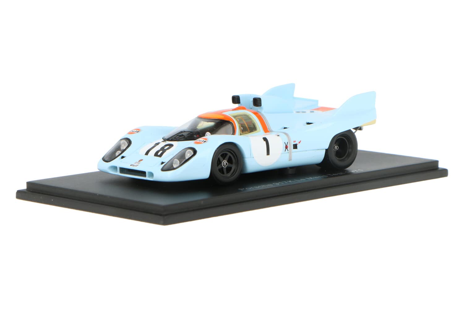 

Spark Porsche 917K Snorkel 1971 Тесты Ле-Мана Оливер 1/43 #18 Дж.
