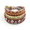 European American Women's Hair Band African Print Pattern Wide Edge Elastic Knot Sports Yoga Headband Women's Headwear Hair
