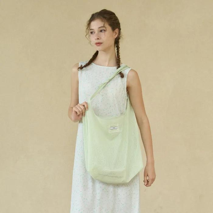 Cotton Leaves Bag_Green