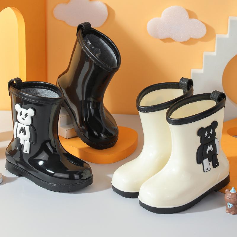 Eco-friendly Non-slip Lightweight Rain Boots for Kids - Boys & Girls Sizes S/M/L
