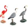 Realistische PVC-Tischfiguren von Flamingos, Reihern und Kranichen – dekorative, verspielte Figuren