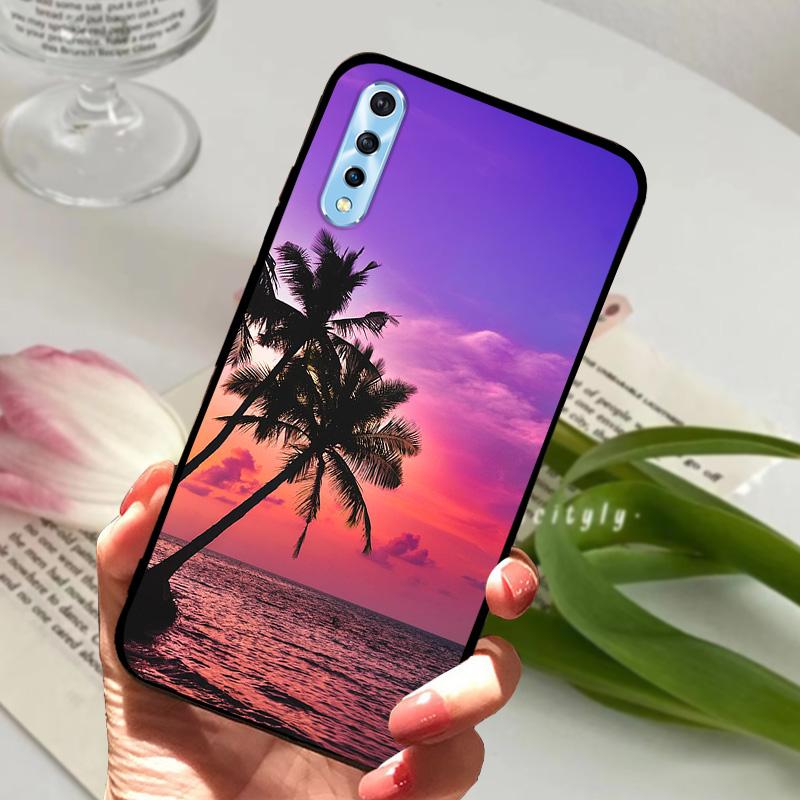 Case For Vivo S1 4G Coque Y7S Animal Cool Silicone TPU Phone Cover For iQOO Neo 855 Funda Capa Z5 Lens Protection Bumper Shells
