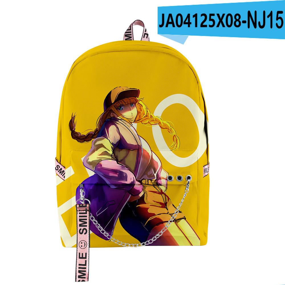 Fashion Youthful School Bags Unisex Ya Boy Kongming Travel Bags 3D Print Oxford Waterproof Notebook Shoulder Backpacks